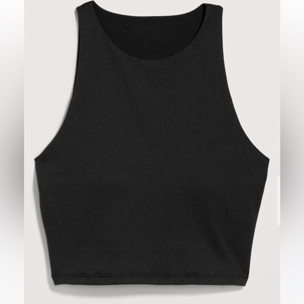 NWT Old Navy CloudComfy High-Neck Longline Sports Bra Tank - Picture 3 of 5